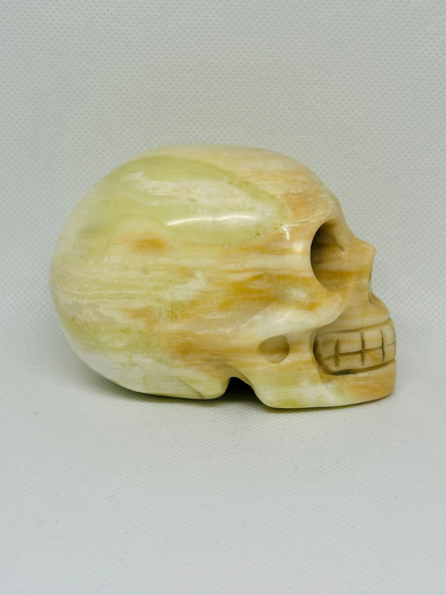 Carved Crystal Skull 1.1lb #WG2