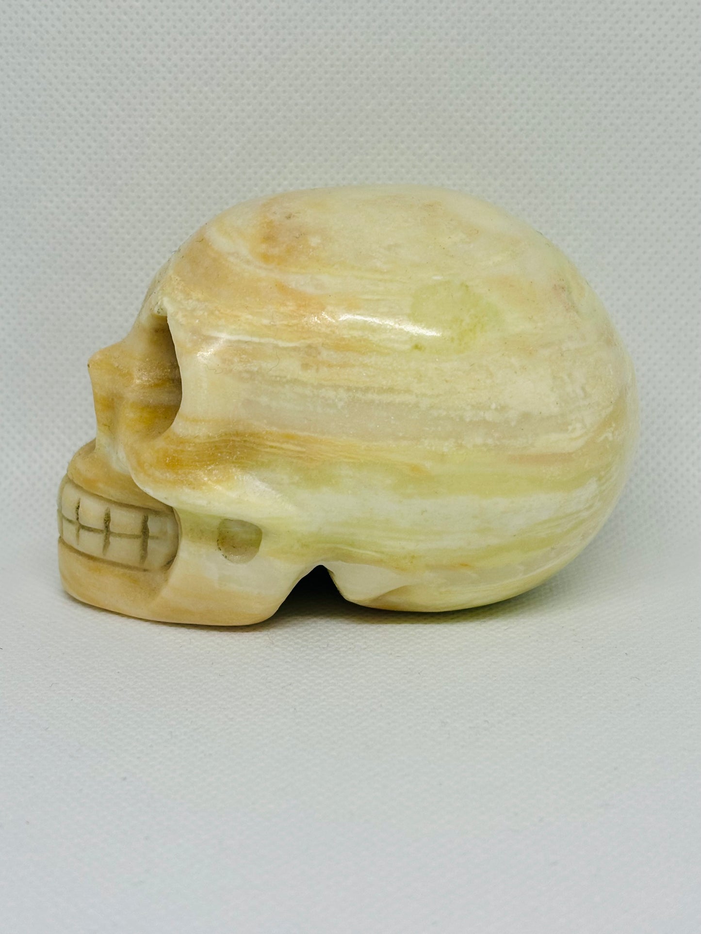Carved Crystal Skull 1.1lb #WG2