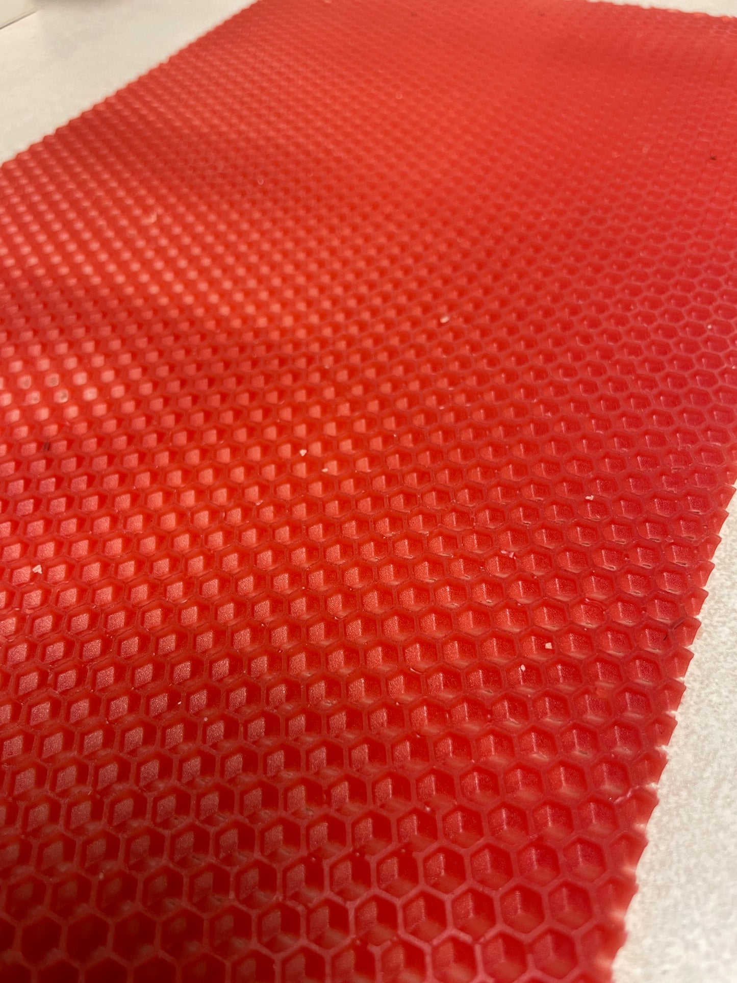 Red Beeswax Sheets, 6in x 6.5in