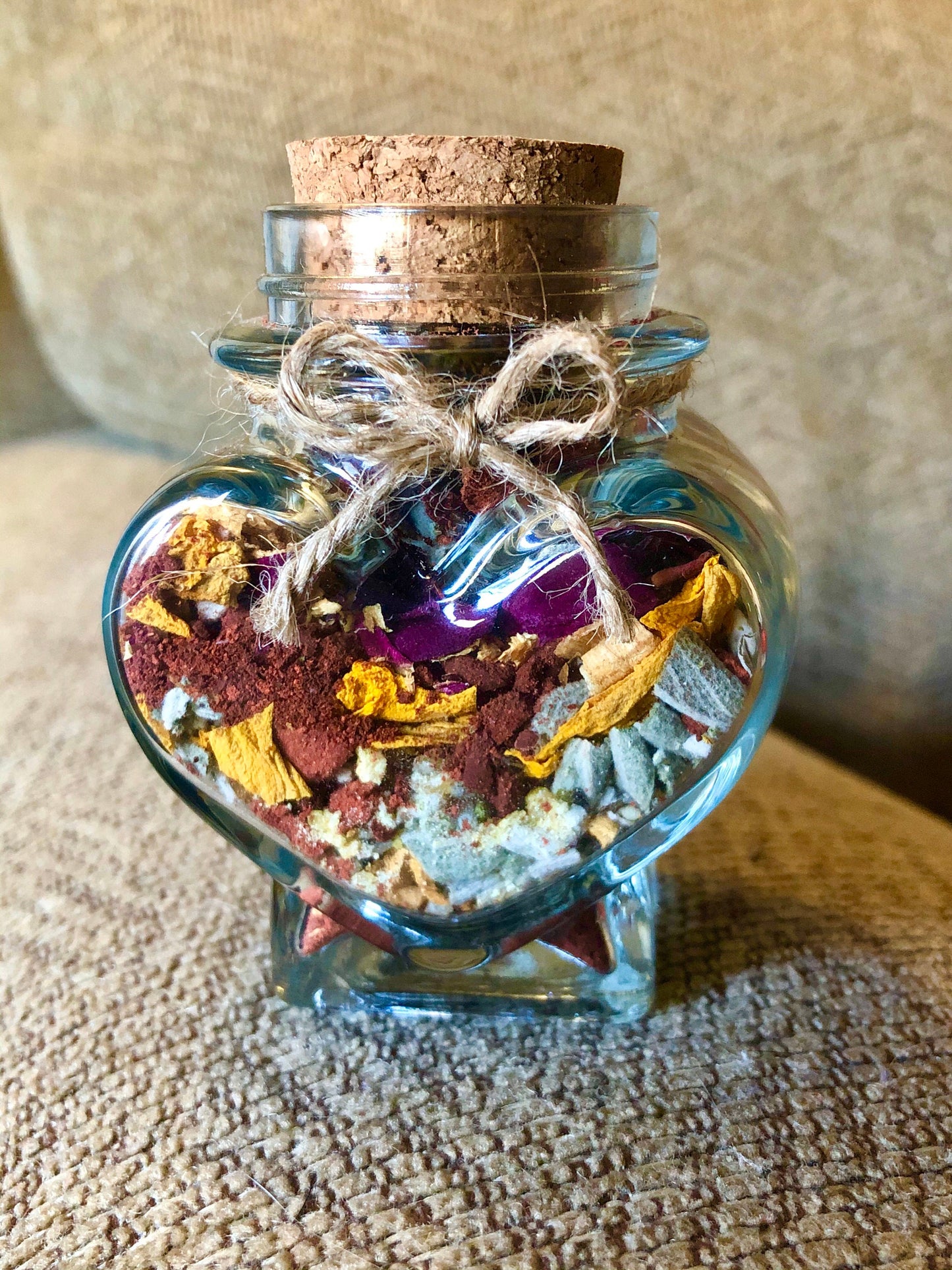 Purity Incense Spell Bottle -or- Loose Incense Blend.