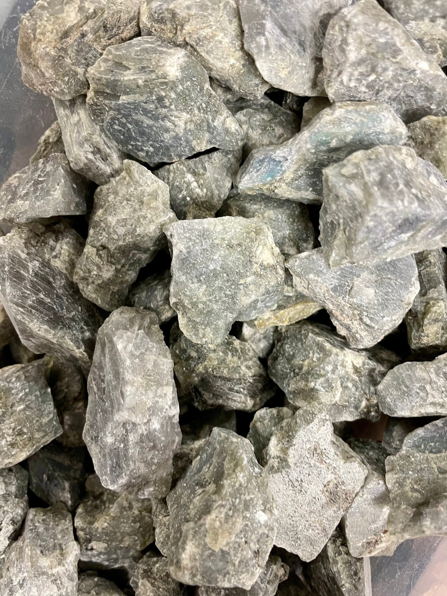 Labradorite, Rough Labradorite, 1 pound