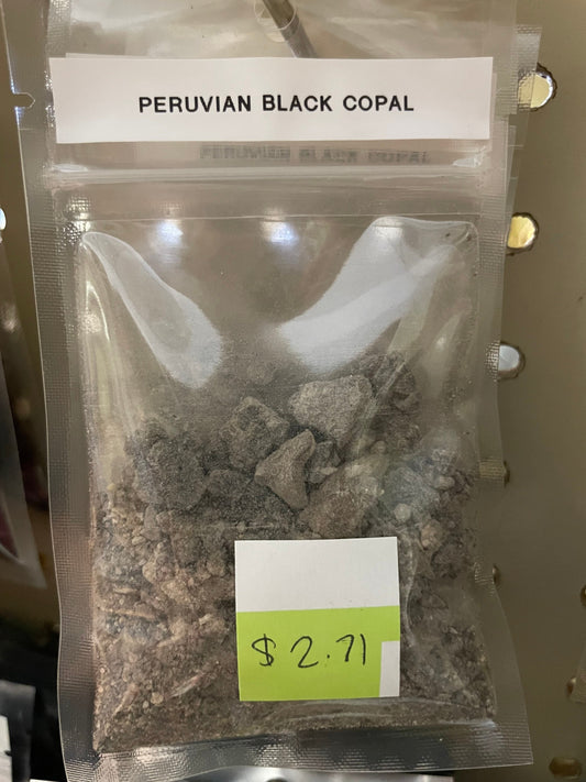 Peruvian Black Copal Resin Incense
