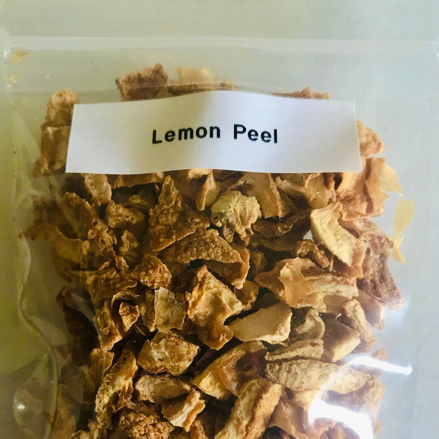 Lemon Peel, Cut & Sifted