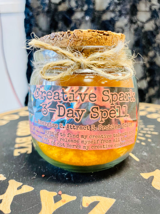 Creative Spark 3-Day Spell Intention Candle