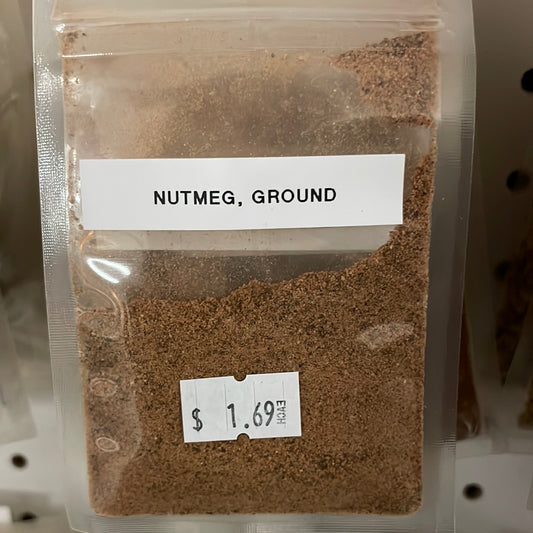 Nutmeg, Ground