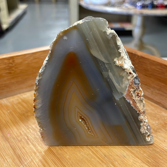 Agate Geode Slice 048