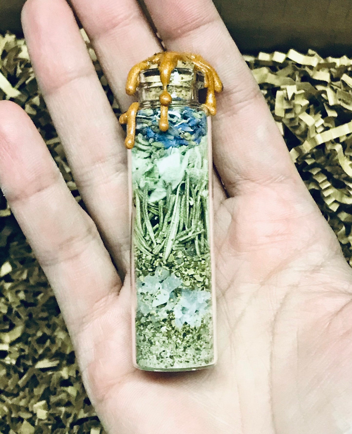 Sea Witch Blessing Spell Bottle, 4 Sizes