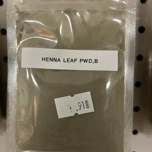 Henna Leaf Powder, Black