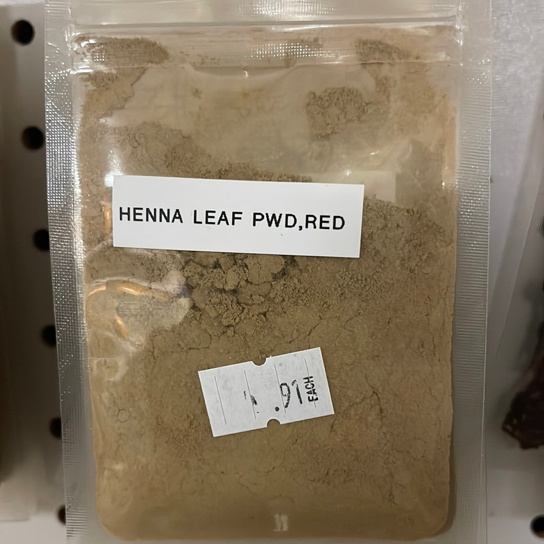 Henna Leaf Powder, Red