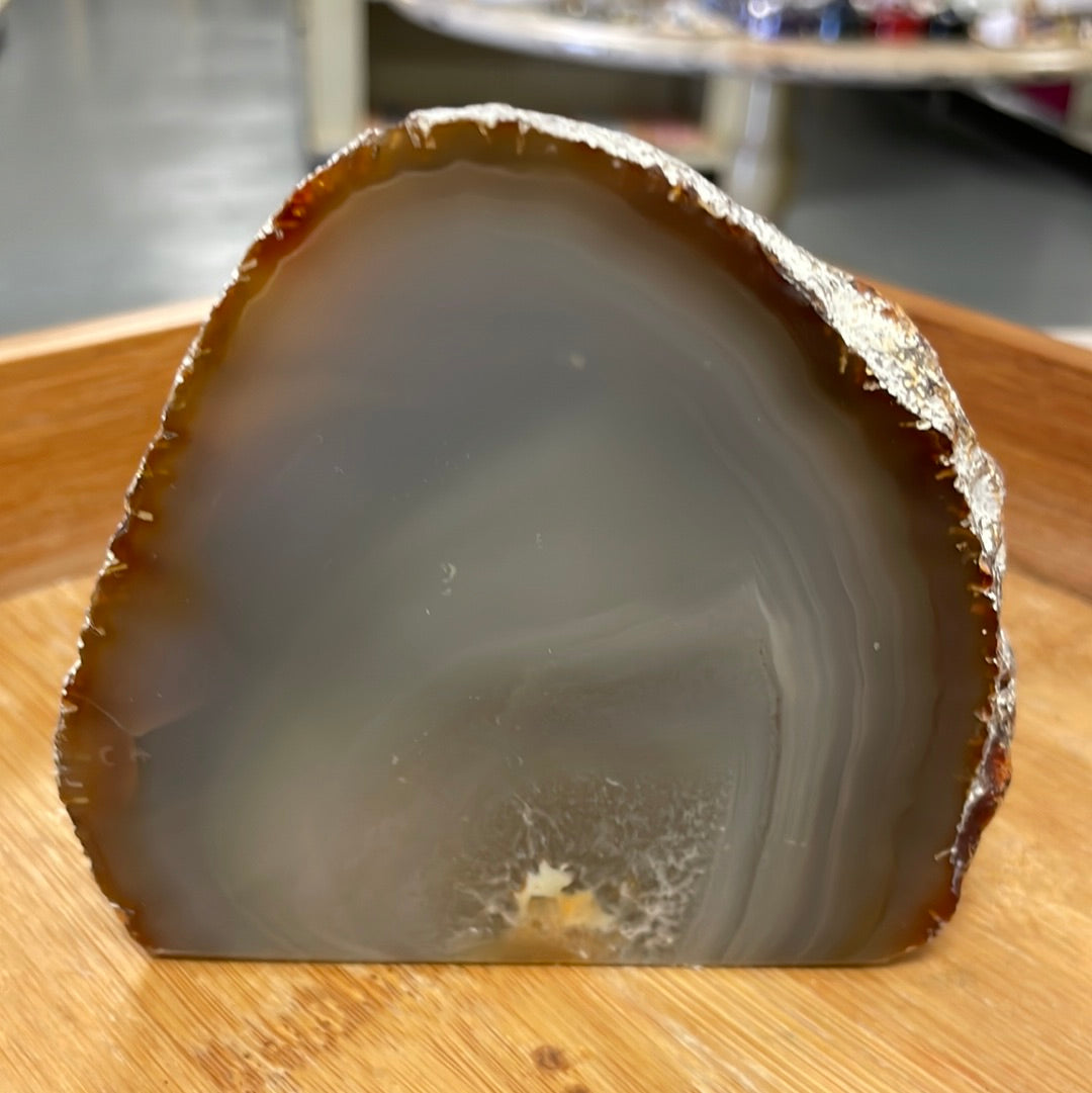 Agate Geode Slice 035
