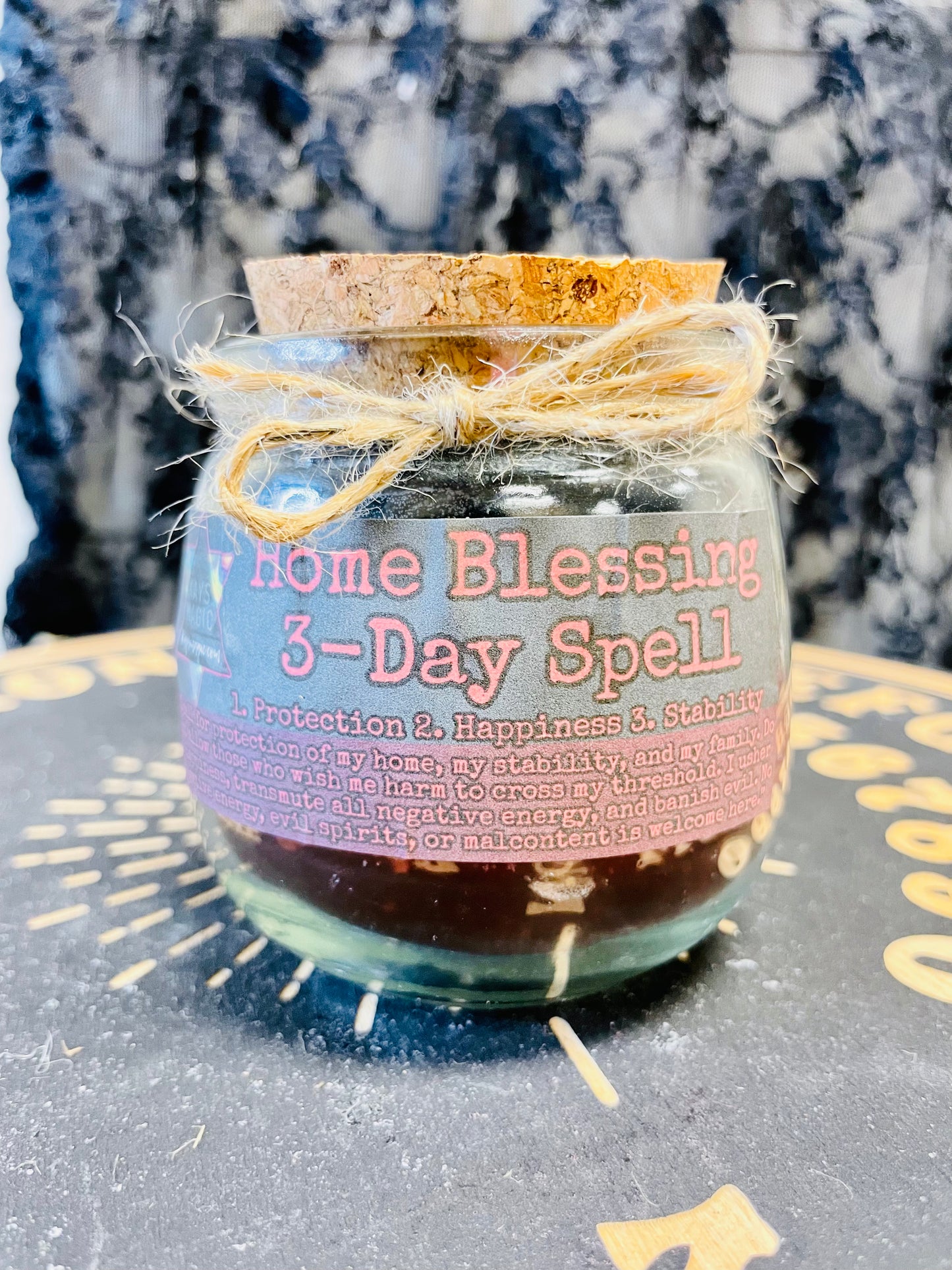 Home Blessing / Protection 3-Day Spell Intention Candle